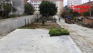 KIZILPINAR’A 1200 METREKARELİK YENİ BİR YEŞİL ALAN KAZANDIRILIYOR